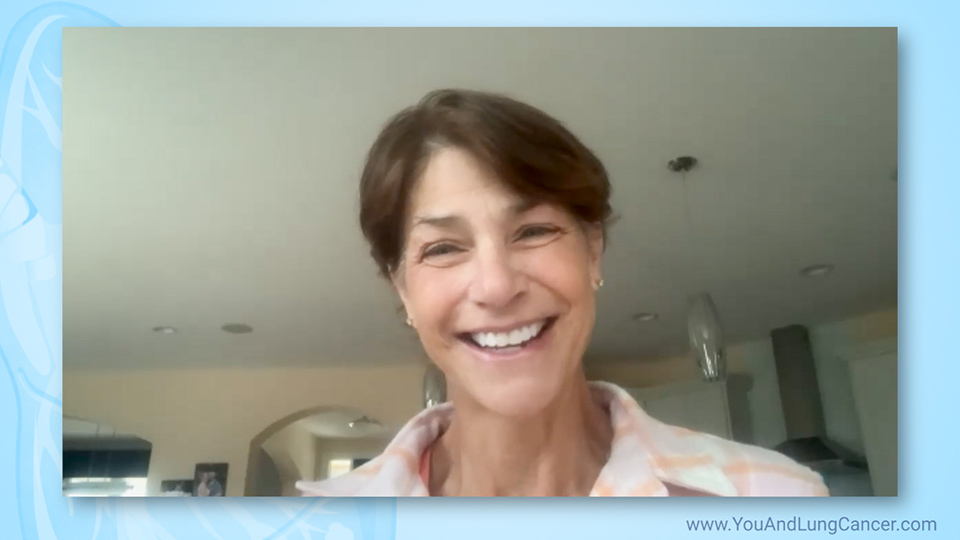 What has your treatment experience been for your EGFR-positive lung cancer?