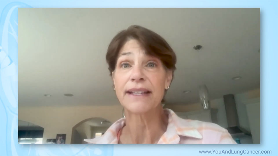 How did you find out you had EGFR-positive lung cancer?