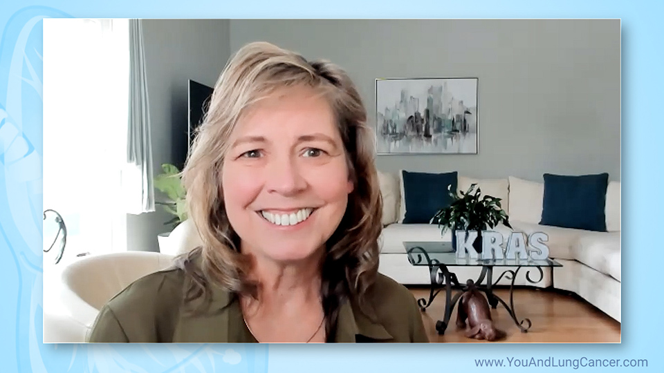 How did you find out you had KRAS-positive lung cancer?